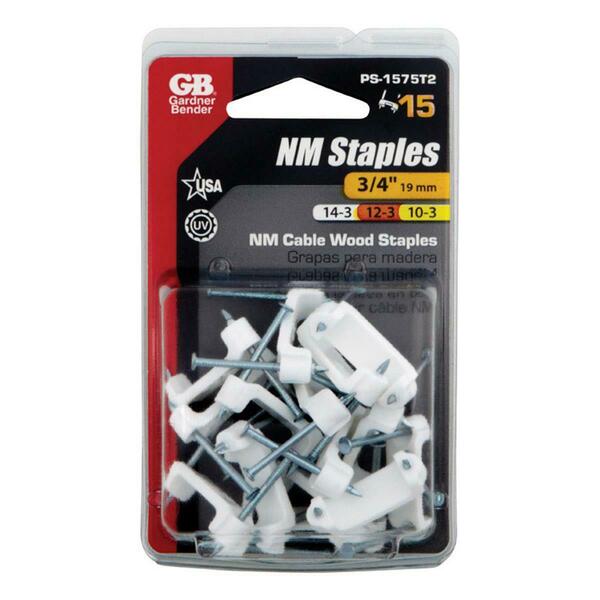 Power Products 0.75 in. Plastic Romex Staple 3013315